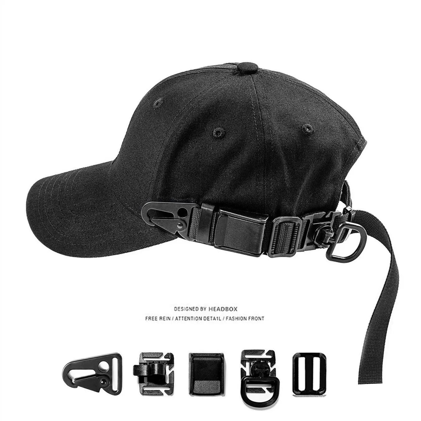 Techwear Tactical Quick Release Baseball Cap for Men & Women - ATLAS 1