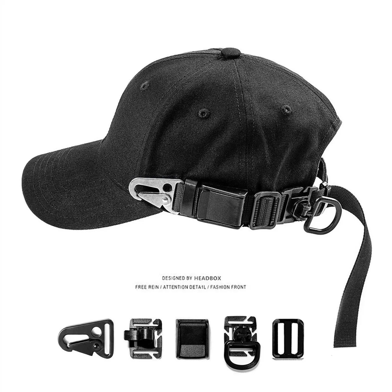 Techwear Tactical Quick Release Baseball Cap for Men & Women - ATLAS 1