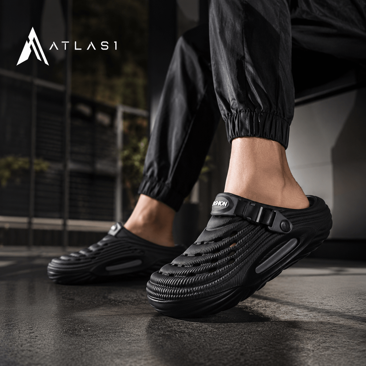 Techwear Unisex Closed Toe Beach Sandals - ATLAS 1
