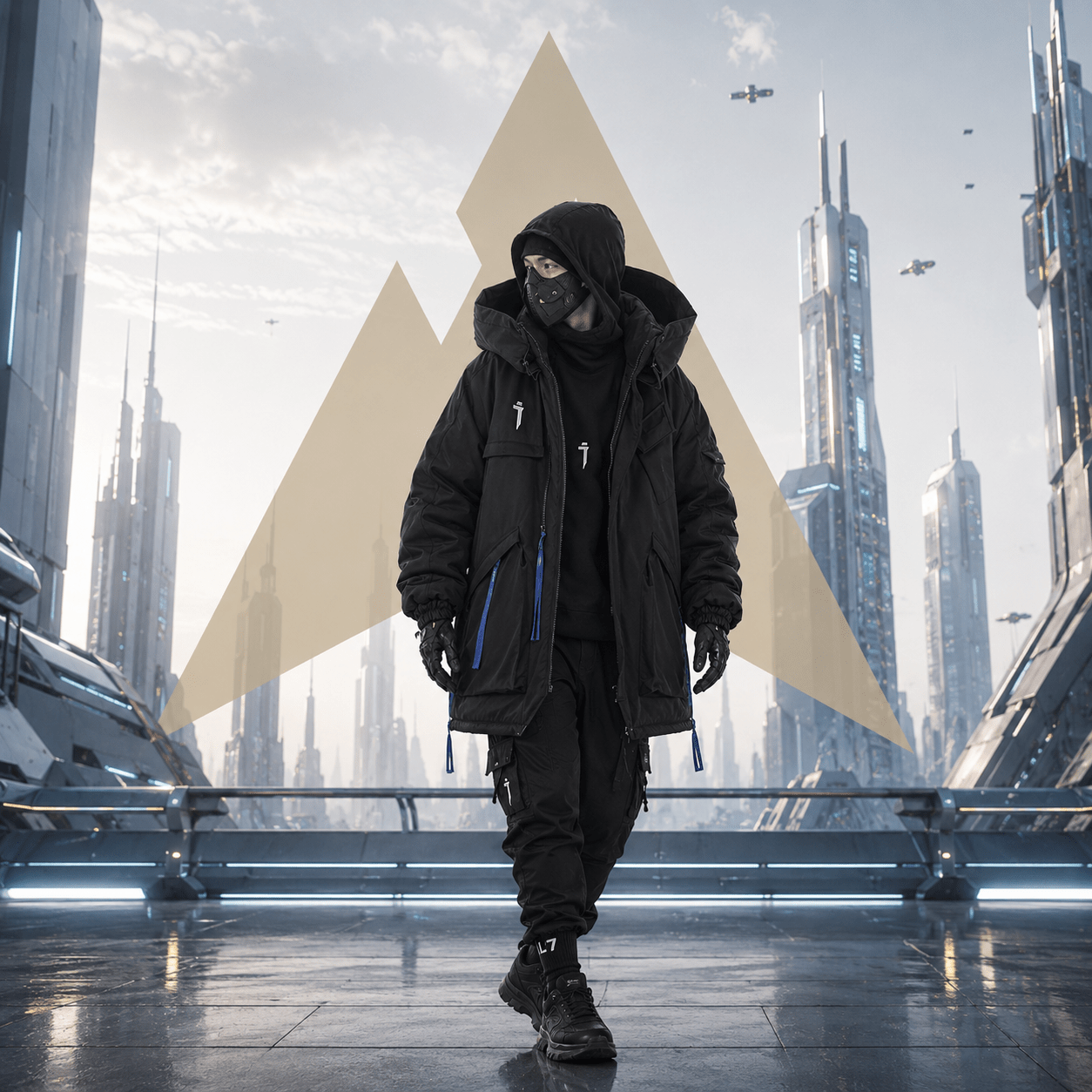 Techwear Utility Multi Pocket Parka Streetwear Jacket - ATLAS 1