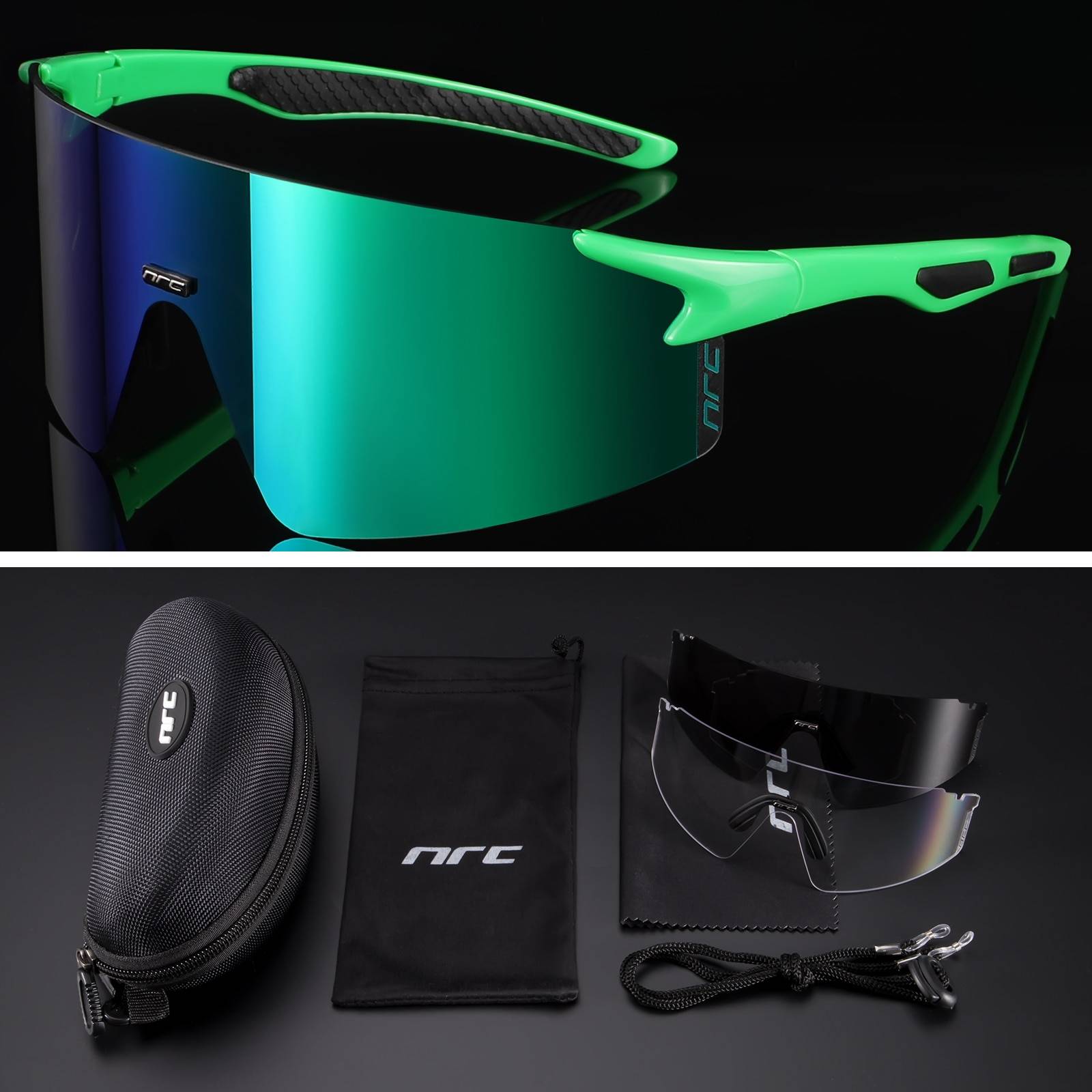 Techwear UV400 Sports Sunglasses - ATLAS 1