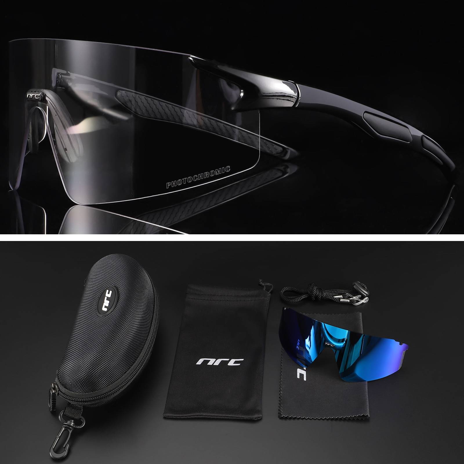 Techwear UV400 Sports Sunglasses - ATLAS 1