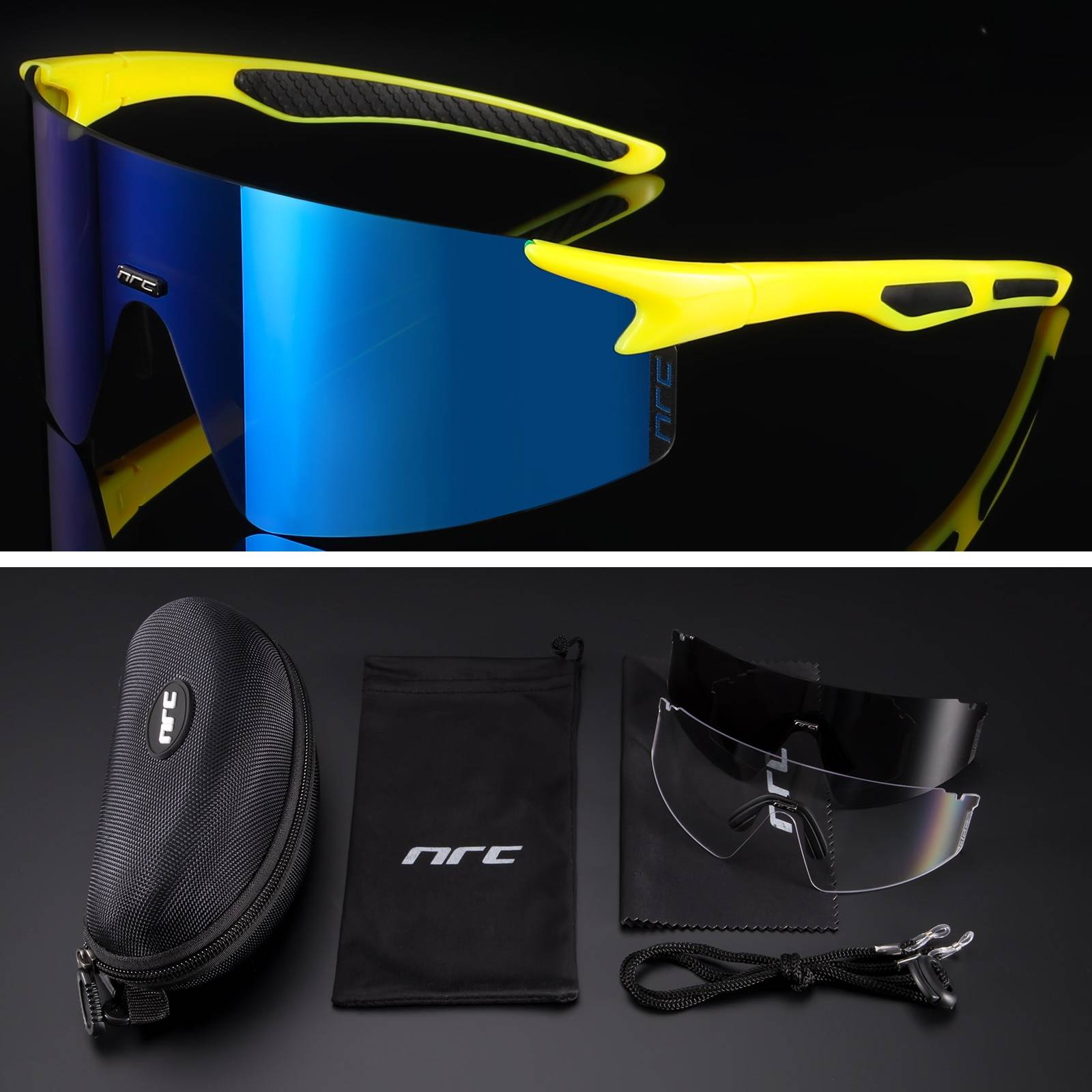 Techwear UV400 Sports Sunglasses - ATLAS 1