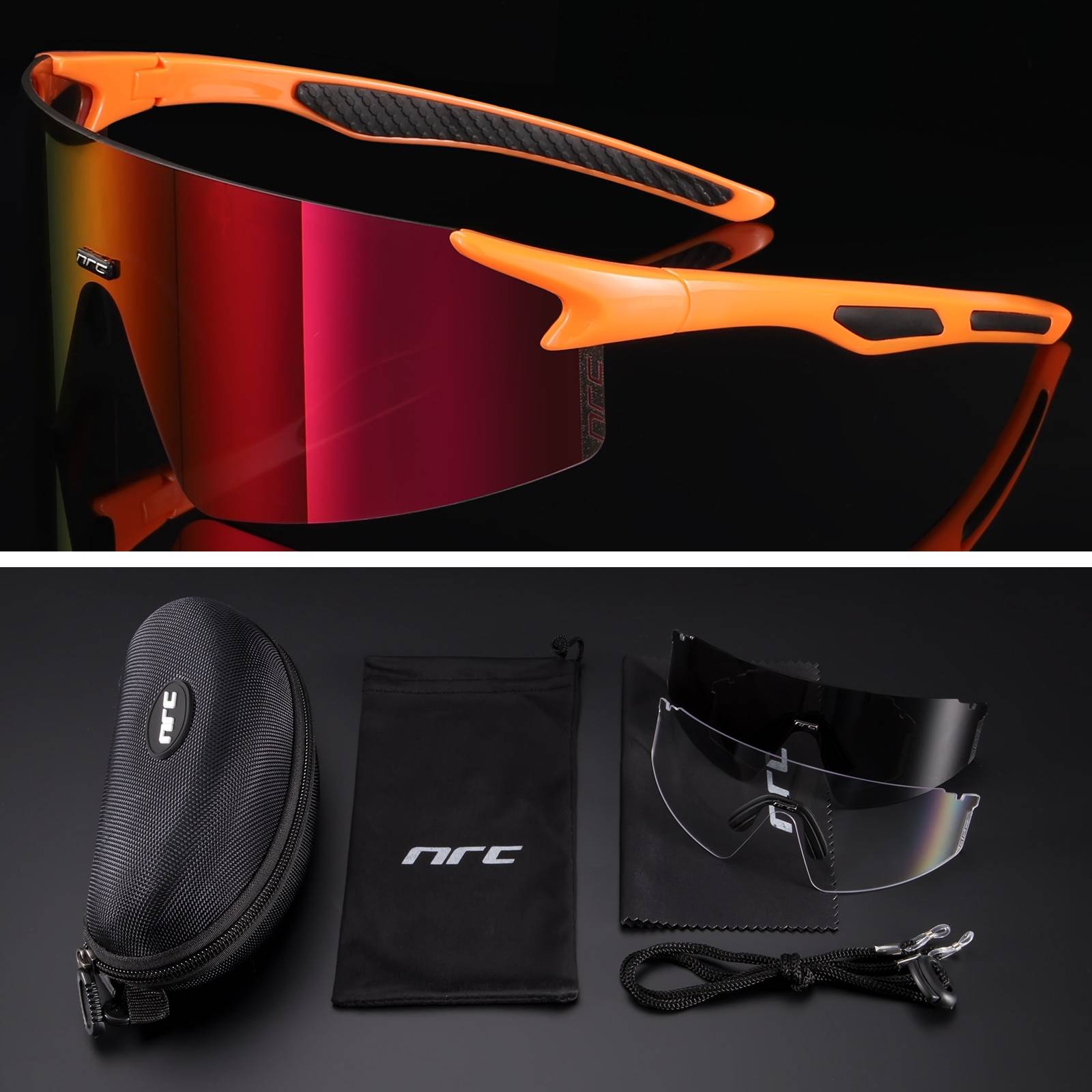 Techwear UV400 Sports Sunglasses - ATLAS 1