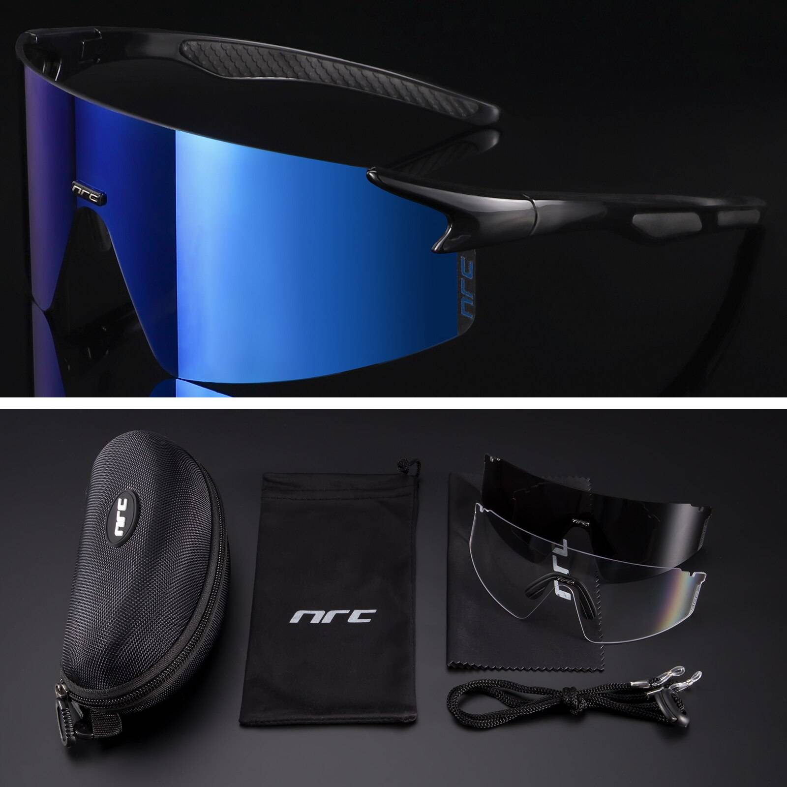 Techwear UV400 Sports Sunglasses - ATLAS 1