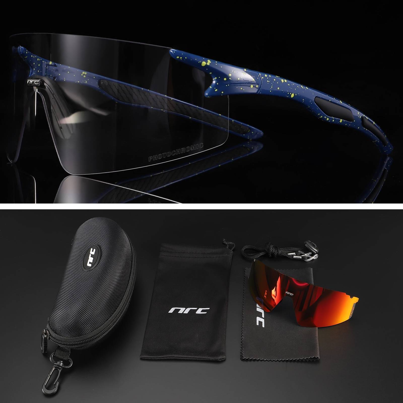 Techwear UV400 Sports Sunglasses - ATLAS 1