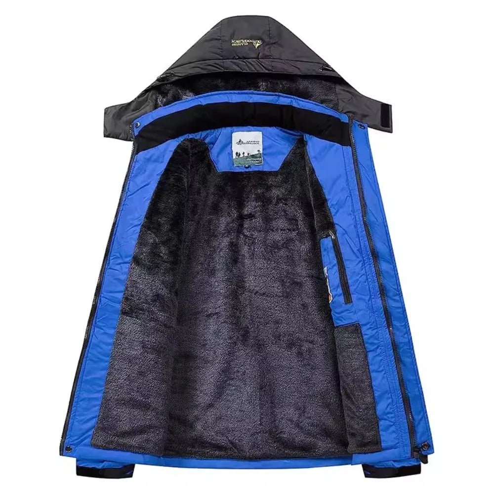 Techwear Winter Waterproof Fleece Parka Jacket - ATLAS 1 - Techwear Store