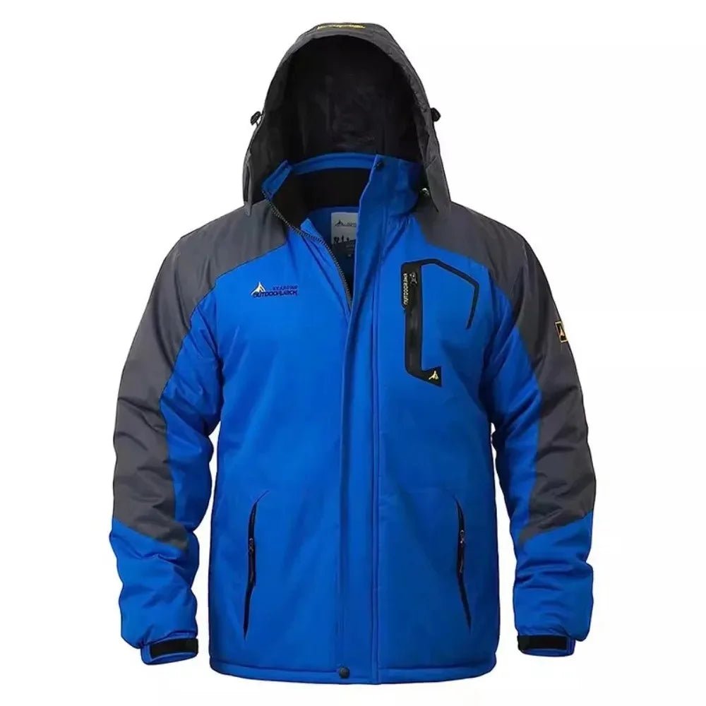 Techwear Winter Waterproof Fleece Parka Jacket - ATLAS 1 - Techwear Store