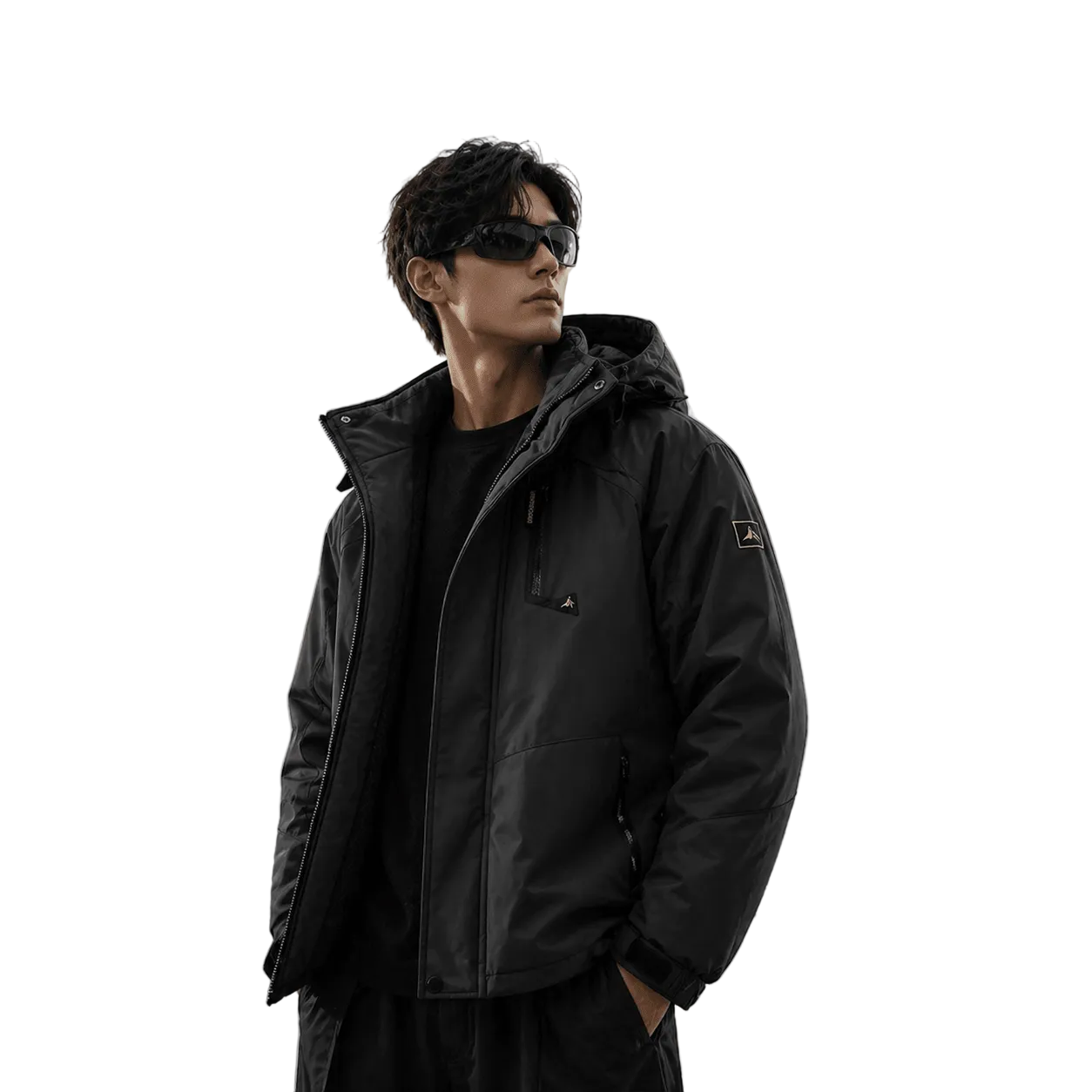 Techwear Winter Waterproof Fleece Parka Jacket - ATLAS 1 - Techwear Store