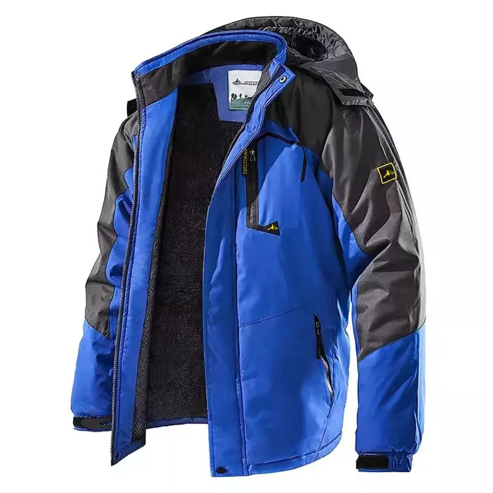 Techwear Winter Waterproof Fleece Parka Jacket - ATLAS 1 - Techwear Store