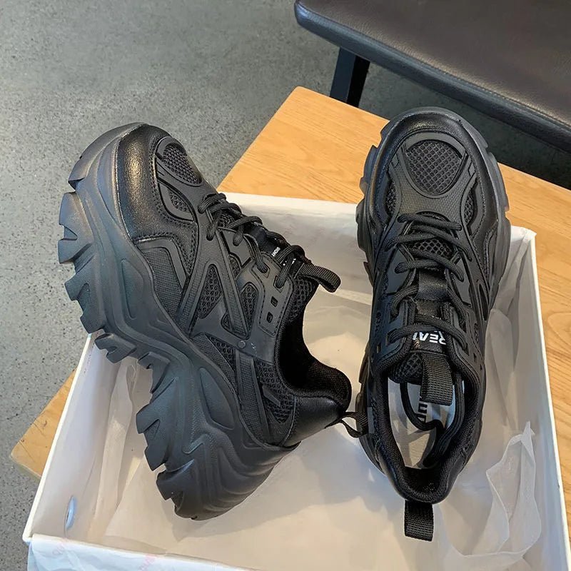 Techwear Women Platform Chunky Sneakers - ATLAS 1