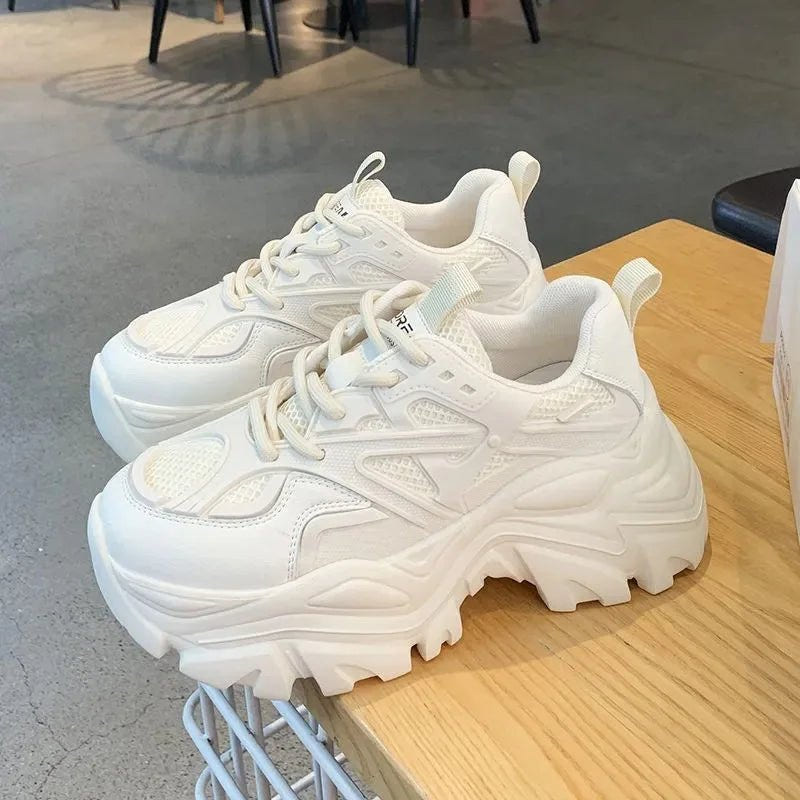 Techwear Women Platform Chunky Sneakers - ATLAS 1