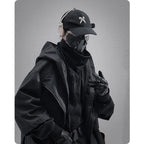 Teckwear Casual Hooded Long Street Trench - ATLAS 1
