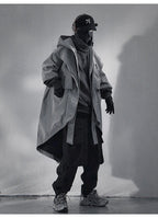 Teckwear Casual Hooded Long Street Trench - ATLAS 1