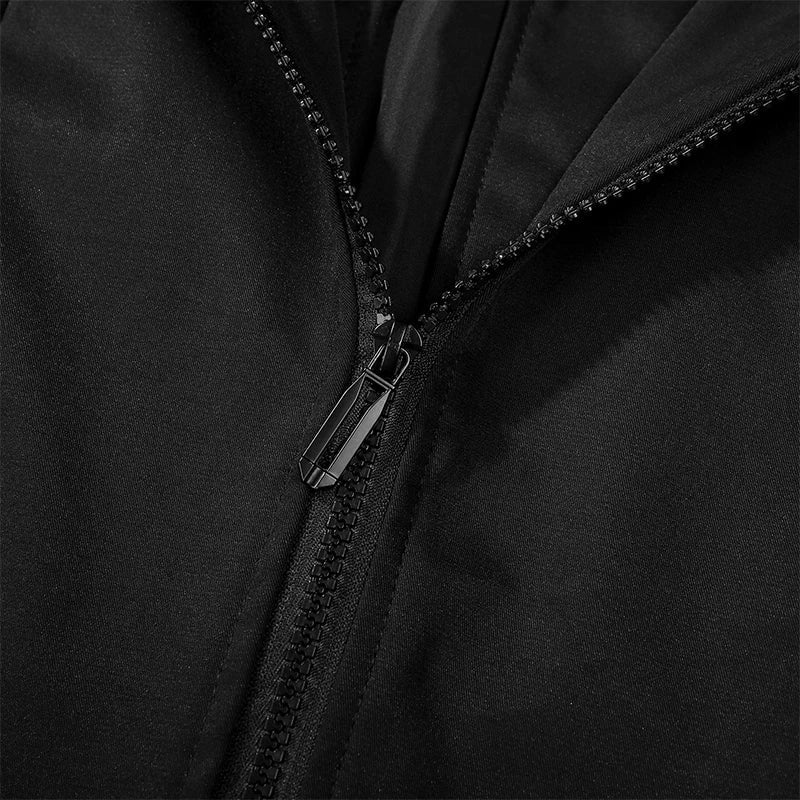 Teckwear Casual Hooded Long Street Trench - ATLAS 1