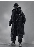 Teckwear Casual Hooded Long Street Trench - ATLAS 1