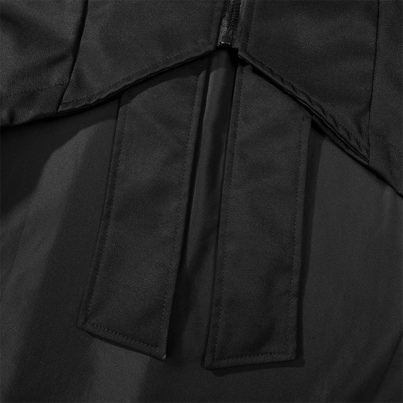 Teckwear Casual Hooded Long Street Trench - ATLAS 1