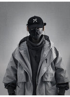 Teckwear Casual Hooded Long Street Trench - ATLAS 1