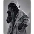 Teckwear Casual Hooded Long Street Trench - ATLAS 1