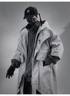 Teckwear Casual Hooded Long Street Trench - ATLAS 1