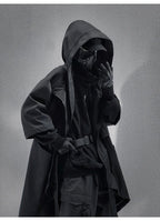 Teckwear Casual Hooded Long Street Trench - ATLAS 1