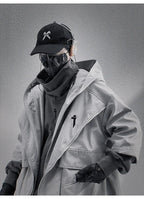 Teckwear Casual Hooded Long Street Trench - ATLAS 1