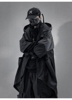 Teckwear Casual Hooded Long Street Trench - ATLAS 1