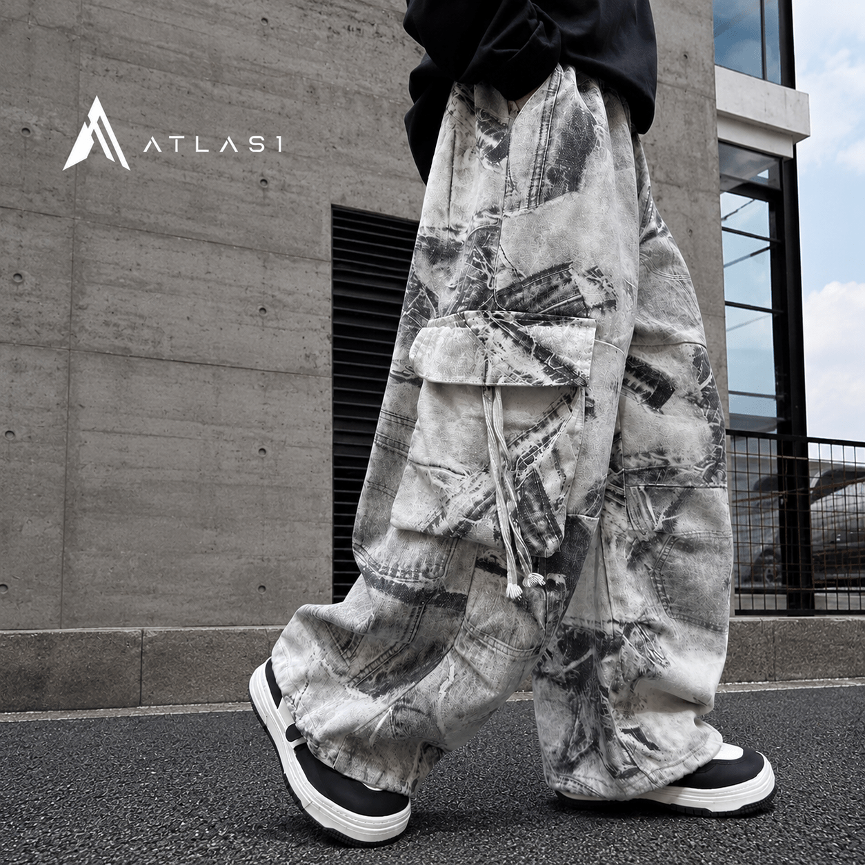 Teen Boys Comfortable Straight Cargo Pants - ATLAS 1