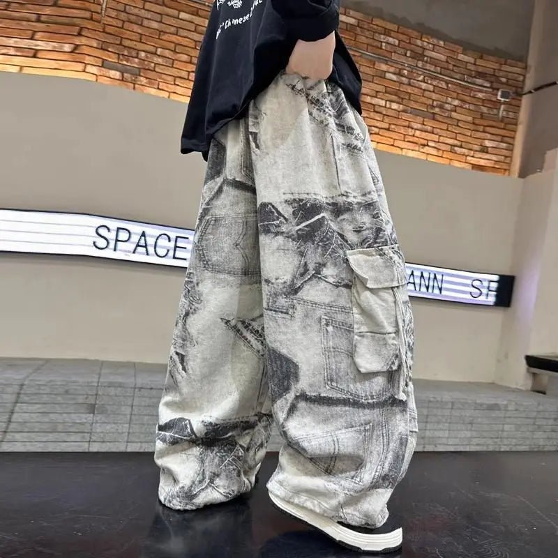 Teen Boys Comfortable Straight Cargo Pants - ATLAS 1