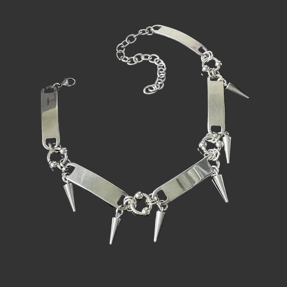Titanium Steel Rivet Punk Choker Necklace - ATLAS 1