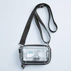 Transparent Design Techwear Messenger Bag with Wide Strap - ATLAS 1