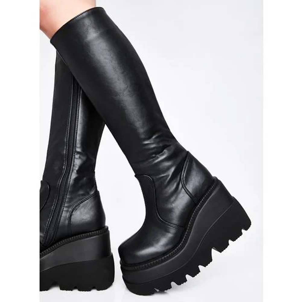 Ultra - High Platform Techwear Boots - ATLAS 1