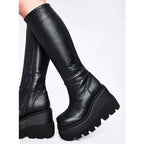 Ultra - High Platform Techwear Boots - ATLAS 1