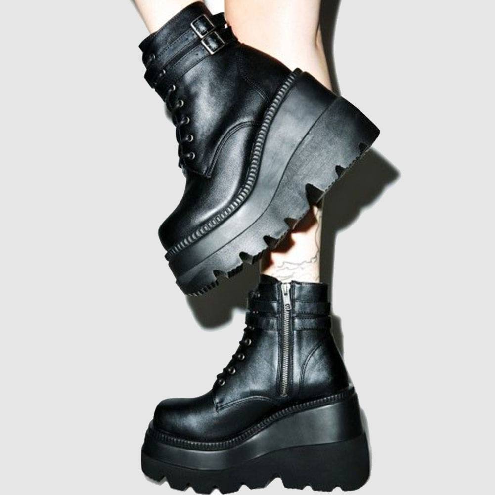 Ultra - High Platform Techwear Boots - ATLAS 1