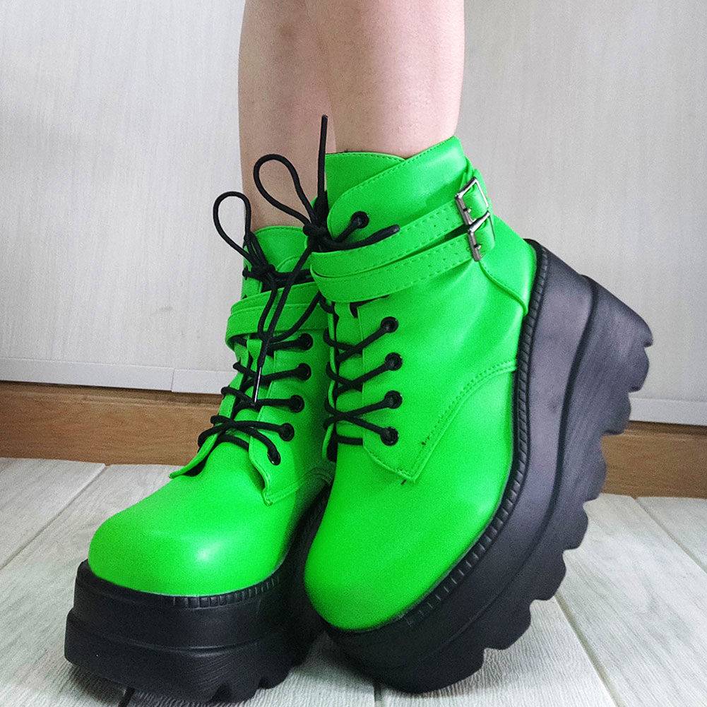 Ultra - High Platform Techwear Boots - ATLAS 1