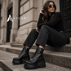 Ultra-High Platform Techwear Boots - ATLAS 1