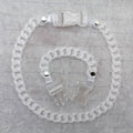 Unisex Acrylic Oversized Chain Techwear Necklace - ATLAS 1