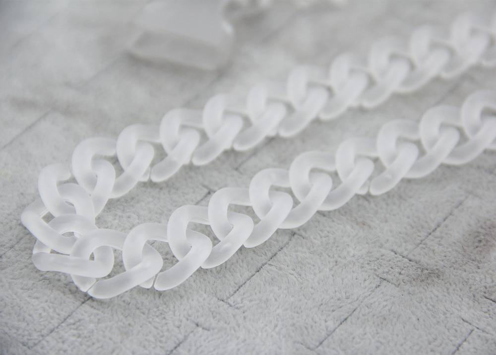 Unisex Acrylic Oversized Chain Techwear Necklace - ATLAS 1