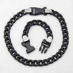 Unisex Acrylic Oversized Chain Techwear Necklace - ATLAS 1
