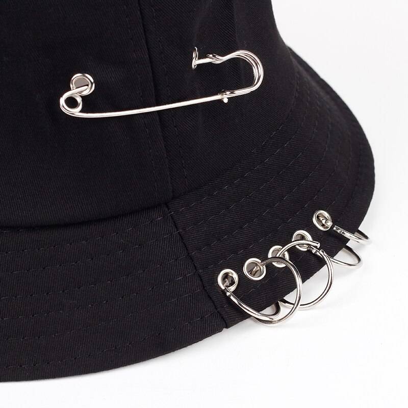 Unisex Cotton Pierced Techwear Bucket Hat - ATLAS 1