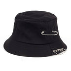 Unisex Cotton Pierced Techwear Bucket Hat - ATLAS 1