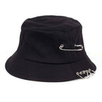 Unisex Cotton Pierced Techwear Bucket Hat - ATLAS 1