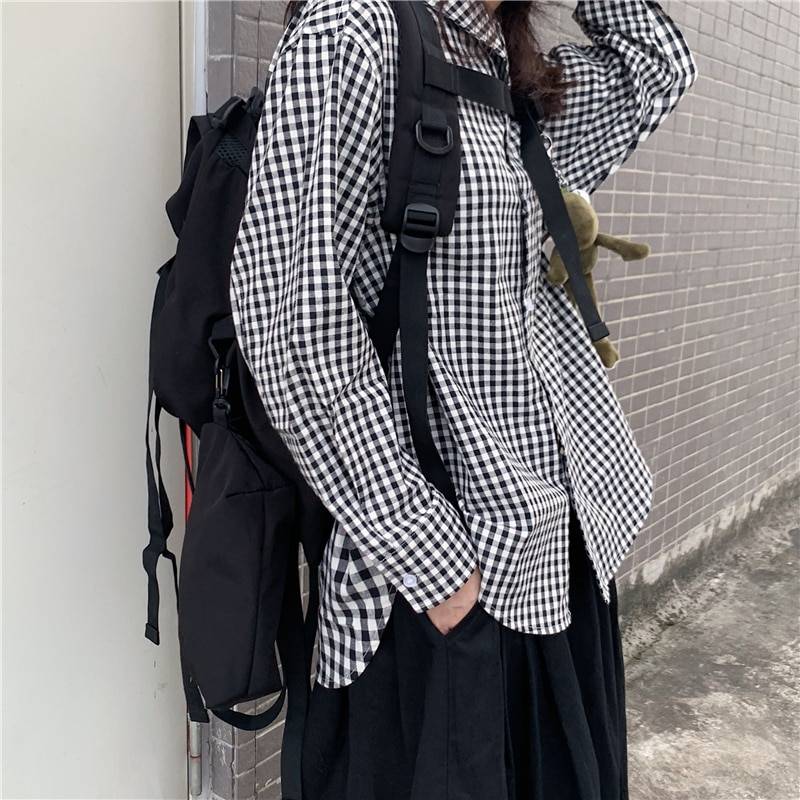 Unisex Harajuku Techwear Canvas Black Backpack - ATLAS 1