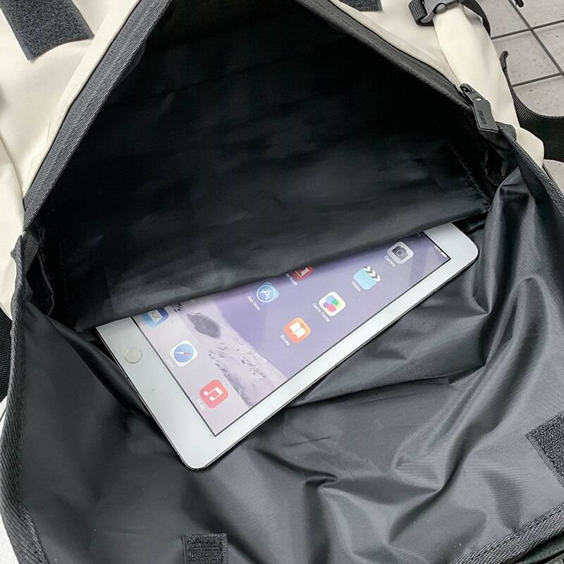 Unisex Large Capacity Waterproof Strappy Techwear Crossbody Bag - ATLAS 1