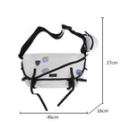 Unisex Large Capacity Waterproof Strappy Techwear Crossbody Bag - ATLAS 1