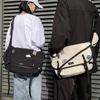 Unisex Large Capacity Waterproof Strappy Techwear Crossbody Bag - ATLAS 1