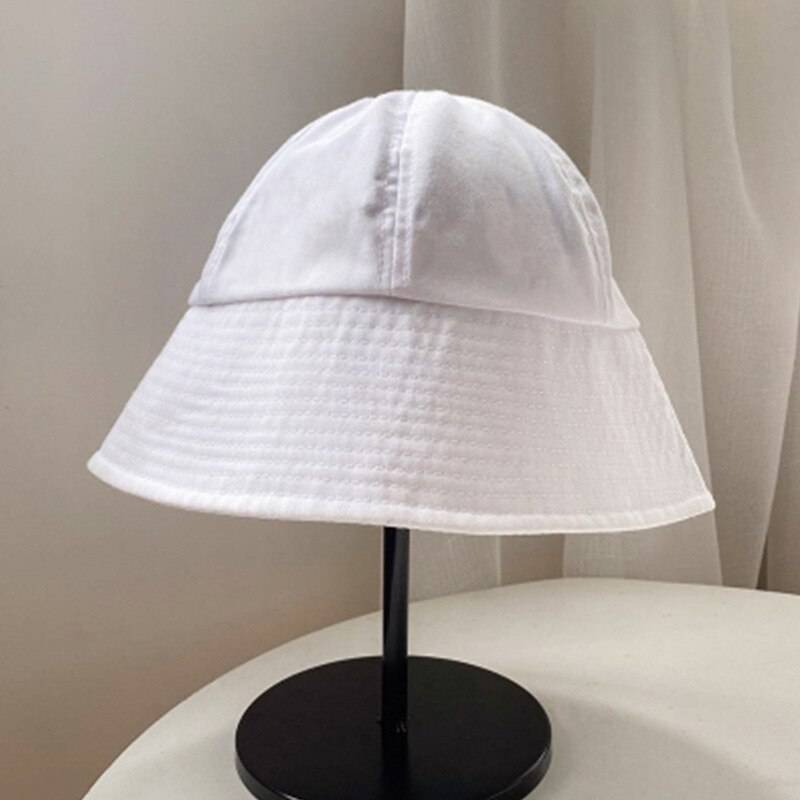 Unisex Solid Color Cotton Techwear Bucket Hat - ATLAS 1