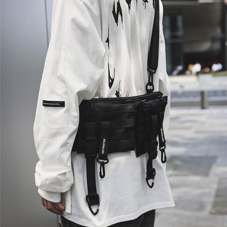 Unisex Streetwear Techwear Tactical Waist Pack - ATLAS 1