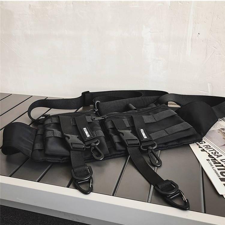 Unisex Streetwear Techwear Tactical Waist Pack - ATLAS 1