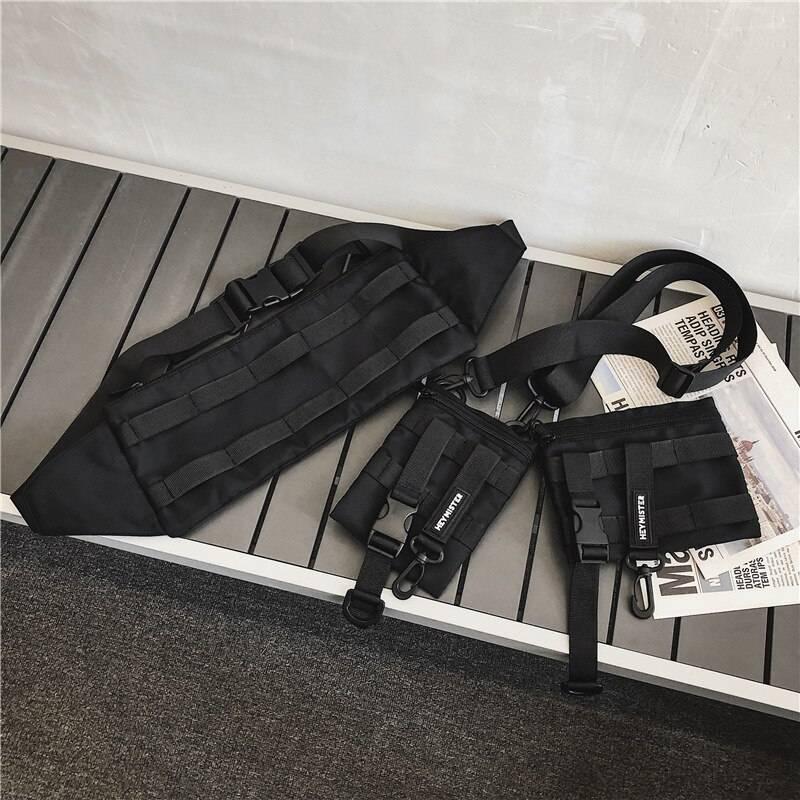 Unisex Streetwear Techwear Tactical Waist Pack - ATLAS 1